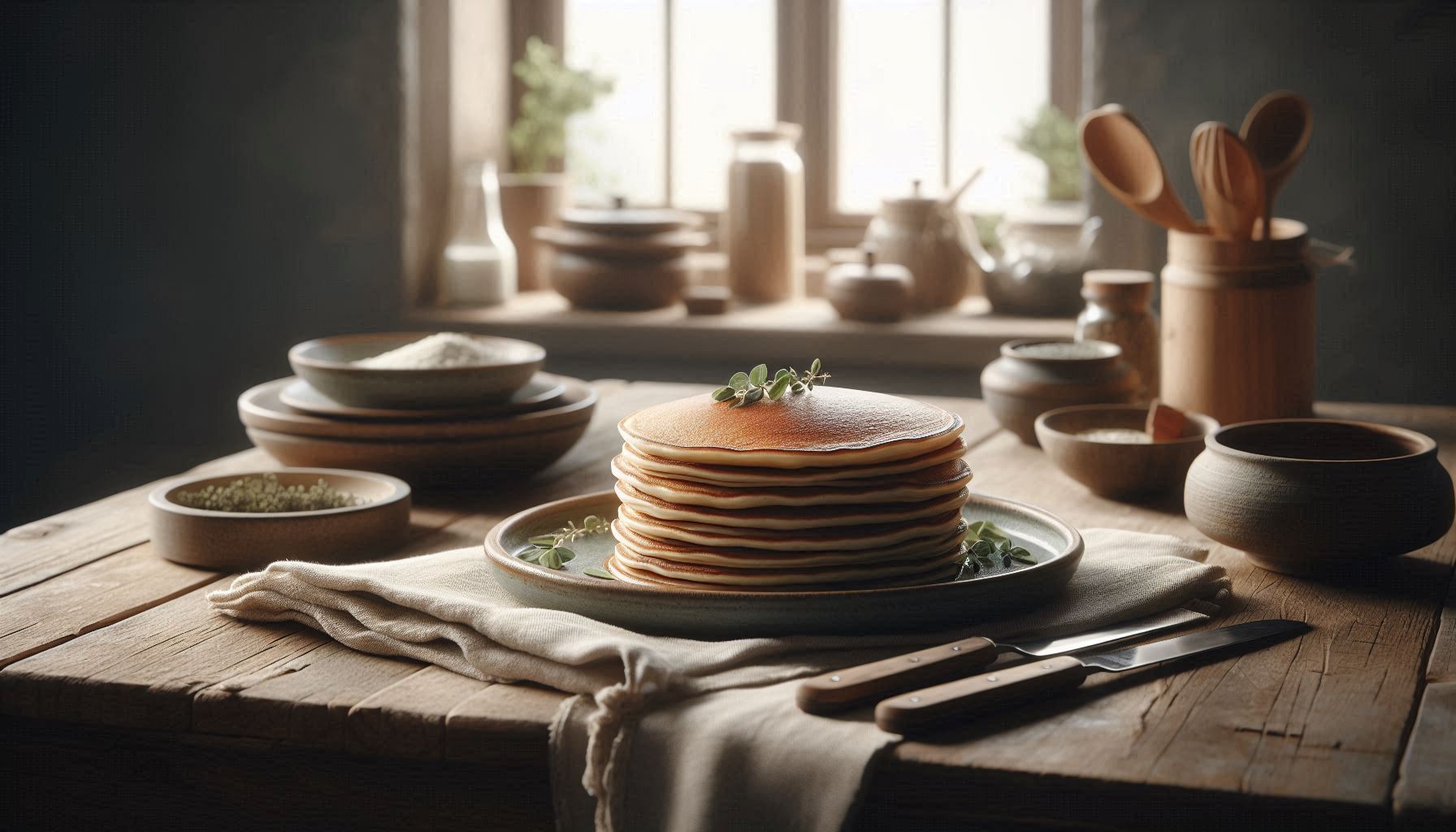 pancakes à l'américaine