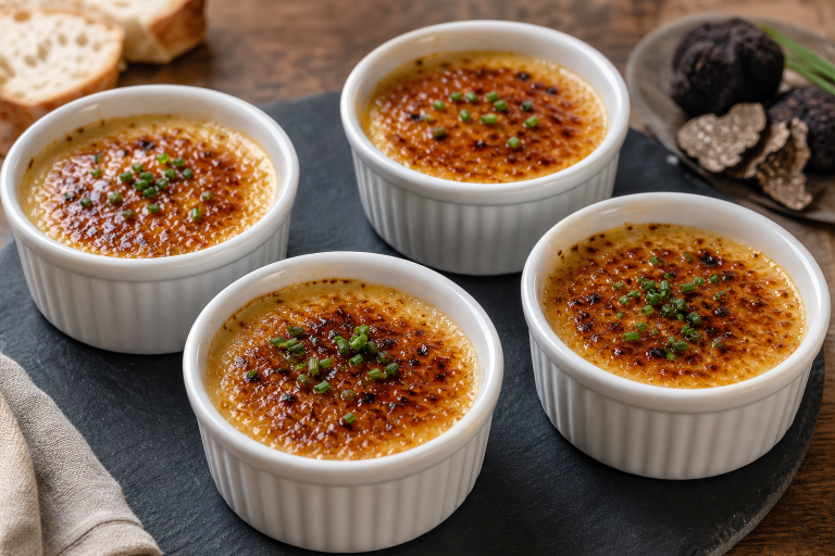 creme-brulee-salee-foie-gras-truffe-noire