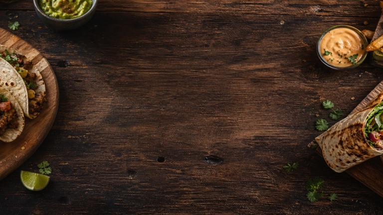 Tacos façon samoussas à la viande hachée
