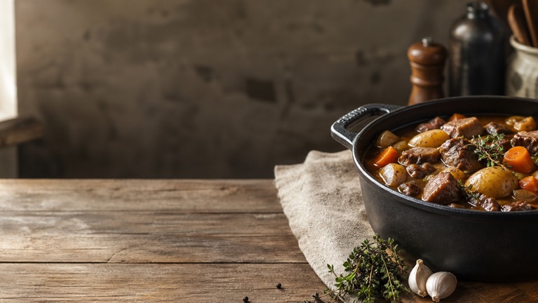 Tajine d’agneau aux cardons et citron confit